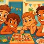 Nadiya JBaptiste et enfants Moyenne Petite