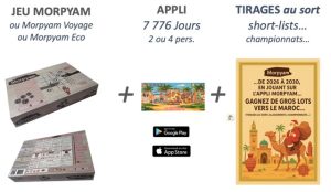 Jeu de Morpyam® + Abonnement  Appli