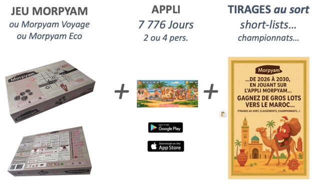 Jeu de Morpyam® + Abonnement  Appli